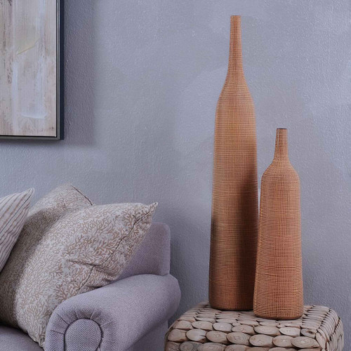 Wilson Vase D15x85cm-brown : 112CYP9900055 : Pan Home