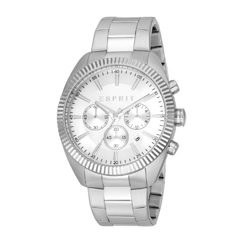 Esprit Men's Silver Color Watch With Chronograph Function And Stainless Steel Bracelet : EPT120FAS01635 : Momento