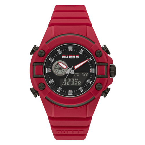 Guess Mens Sport Polycarbonate Digital Watch : GUS120FAS00569 : Momento