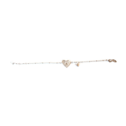 Just Cavalli Fashion Accessories Bracelet Silver Chain With Heart Shape & Charm : JCA120ACC01037 : Momento
