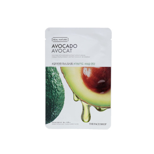 Real Nature Mask Sheet Avocado : TFS121BDC00022 : The Face Shop
