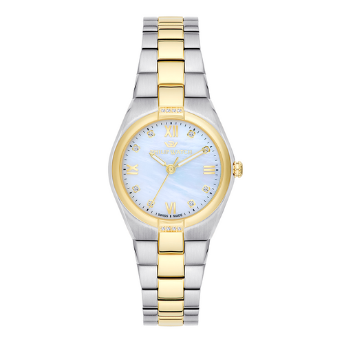 Philip Watch Timeless For Women, Mop Dial With Diamonds : PHP120FAS00218 : Pari Gallery