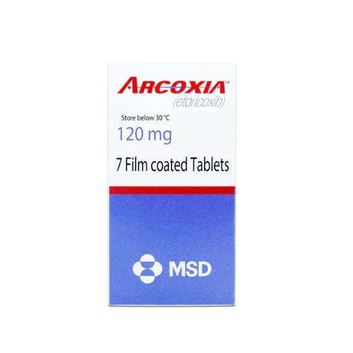 Arcoxia 120mg Tablet 7's : 124366 : Aksyr Al Hyah Pharmacy