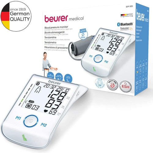 Beurer [bm 85] Bp Monitor With Bluetooth : 709312 : Aksyr Al Hyah Pharmacy