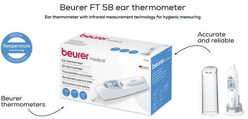 Beurer(ft 58) Ear Thermometer : 360651 : Aksyr Al Hyah Pharmacy