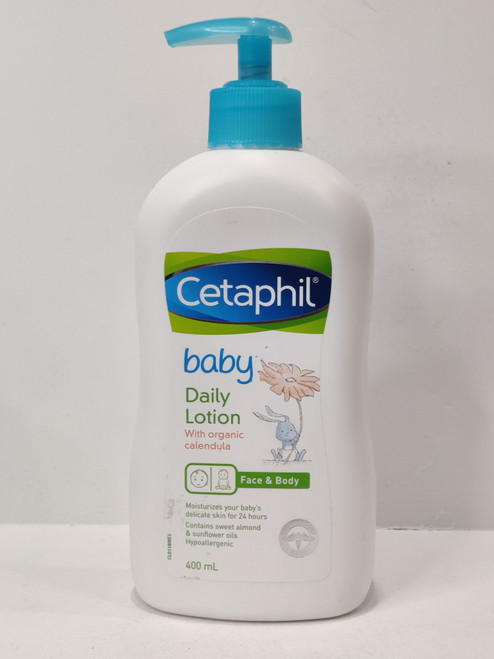 Cetaphil Baby Daily Lotion Face&body 400ml : 710685 : Aksyr Al Hyah Pharmacy