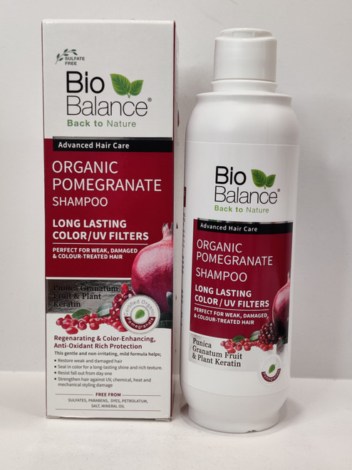 Bio Balance Organic Pomagranate Shampoo 330ml : 716838 : Aksyr Al Hyah Pharmacy