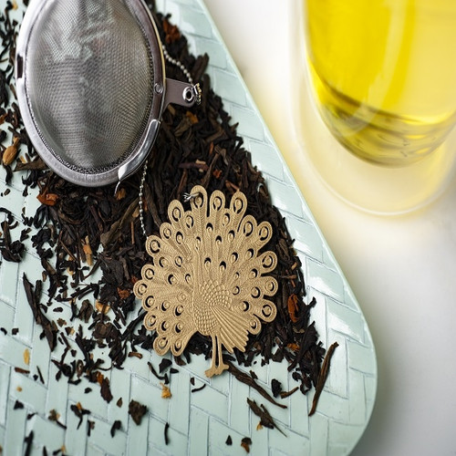 Tea Infuser Peacock Gold : ZOL-CC015-G : Tavola