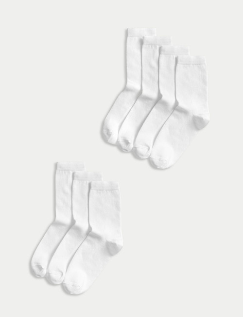 Ankle School Socks (7 Pieces)  : 2029S : Marks and Spencer