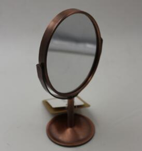 Small Size Vintage Oval Copper Mirror : 8800227504006 : Mumuso