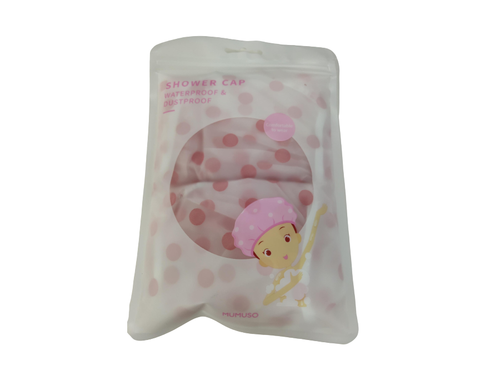 Dotted Shower Cap (2-pack) : 6974804560999 : Mumuso
