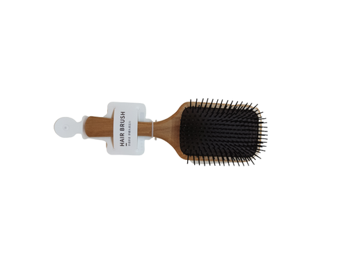 Rectangular Hair Brush (brown) : 6974804561217 : Mumuso