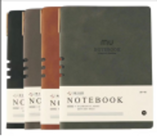25-42 Leather Notebook 140 Pages - Mixed Color : 6957352837522 : Mumuso