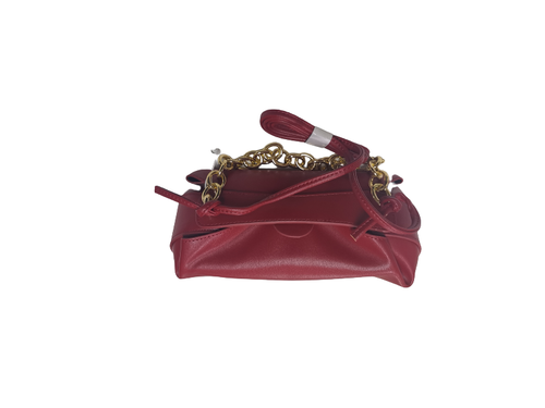 Crossbody Bag With Chain Strap (wine Red) : 6970564808517 : Mumuso