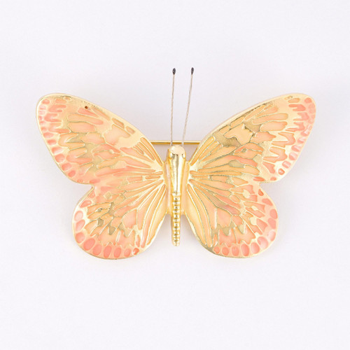 Golden Butterfly Brooch : 8S0333QQ00 : List Roma