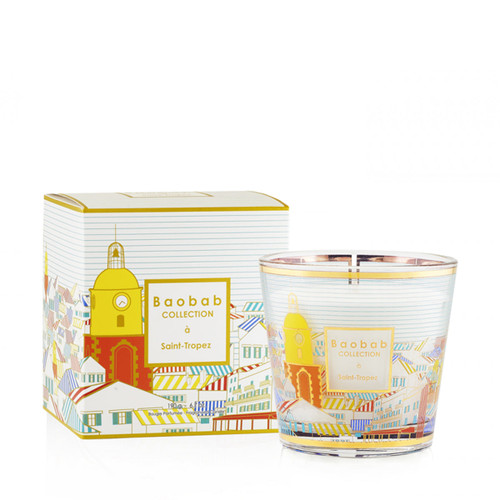 SAINT TROPEZ MAX08 BAOBAB SCENTED CANDLE : MAX08MCST : Ambiance