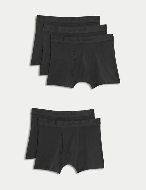 5 Pack Premium Cotton Trunk : 5290A : Marks and Spencer