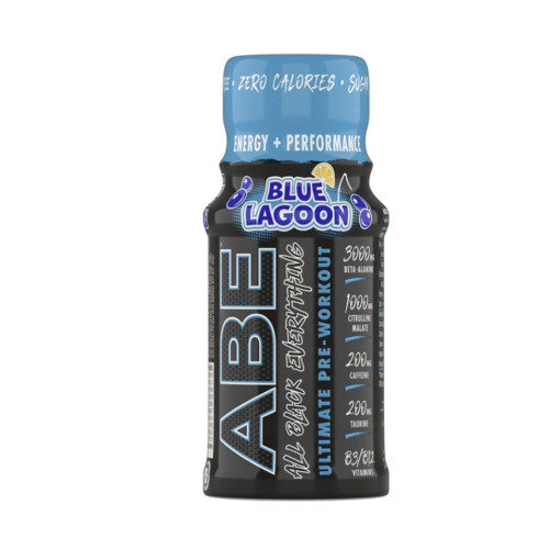 Applied Nutrition ABE Ultimate Pre Workout Shot, Blue Lagoon, 1 Shot : 5056555201183 : Dr Nutrition