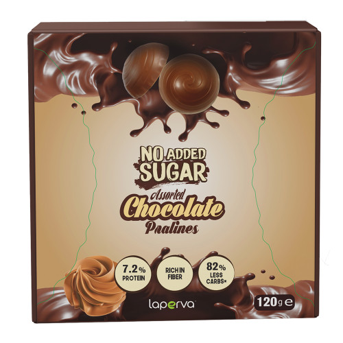 Laperva No Added Sugar Chocolate Pralines, 120 Gm : 6290360500546 : Dr Nutrition