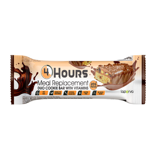 Laperva 4 Hours Meal Replacement Duo Cookie Bar With Vitamin, 1 Bar : 4001860146316 : Dr Nutrition