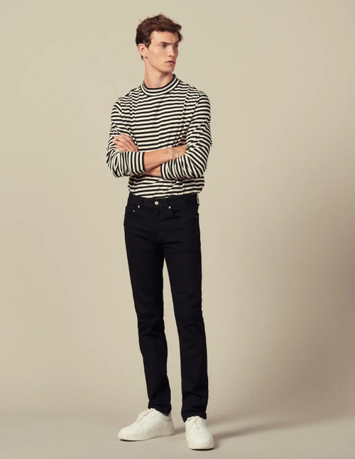 Slim-fit jeans : RXSND0134433BLK027_1 : Sandro