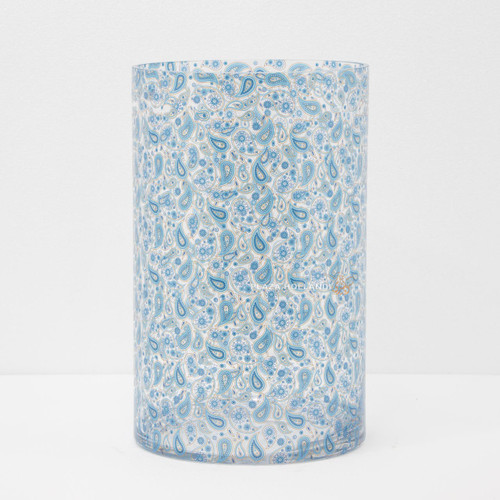 Etro V50 Vase Glass H.50 Cm Blue : FN AKA084 : Plaza Hollandi