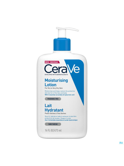 Cerave Moisturizing Lotion Lait Hydr 473ml : 23562 : Apple Pharmacy
