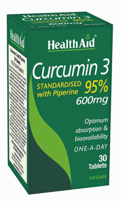 H-aid Curcumin 3 600mg Tabs 30`s : 21787 : Apple Pharmacy