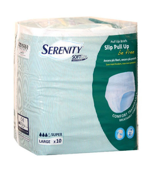 Serenity Diaper Pull Up Sd Super M 10 Pcs : 94817 : Apple Pharmacy