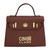 Cavalli Class - Velino Top Handle Bag, Brown : CLS123BAG00216 : Pari Gallery