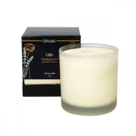 Olivia's Boudoir CBD Tranquility Massage Candle 25mg 7oz