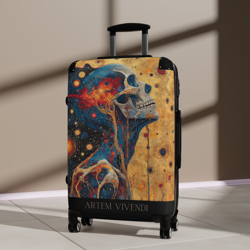 "True Nature" 360° Swivel Statement Suitcase with Safety Lock