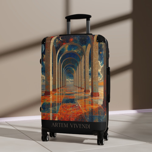 "Wonder" 360° Swivel Statement Suitcase with Safety Lock