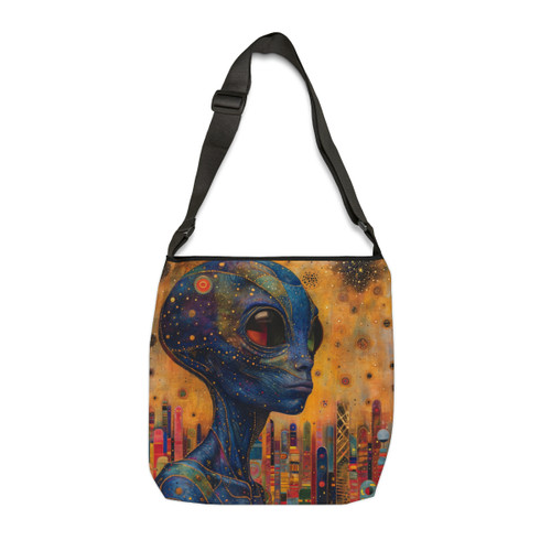 "Self Portrait" Adjustable Tote Bag (AOP)