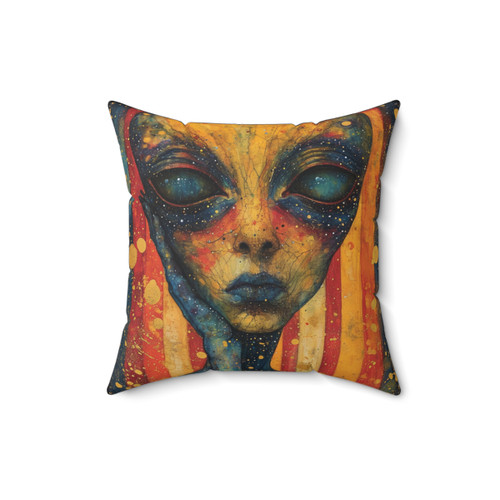 "Just Because" Spun Polyester Square Pillow