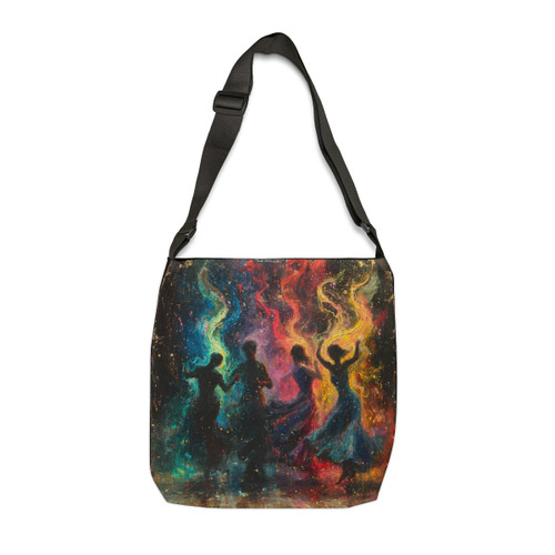 "Dancing In The Dark" Adjustable Tote Bag (AOP)