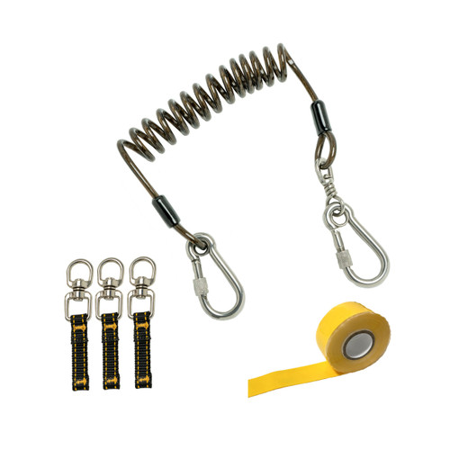 DEWALT Coiled Tool Tethering Kit , 2 lb. capacity DEWALT Coiled Tool Tethering Kit , 2 lb. capacity