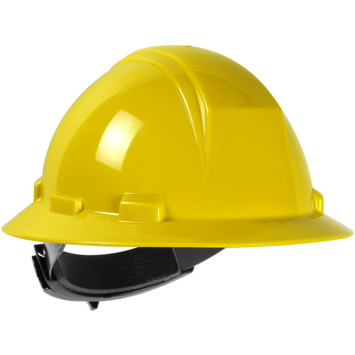 Full Brim Hard Hat W/ Hdpe Shell  Vented  Yellow