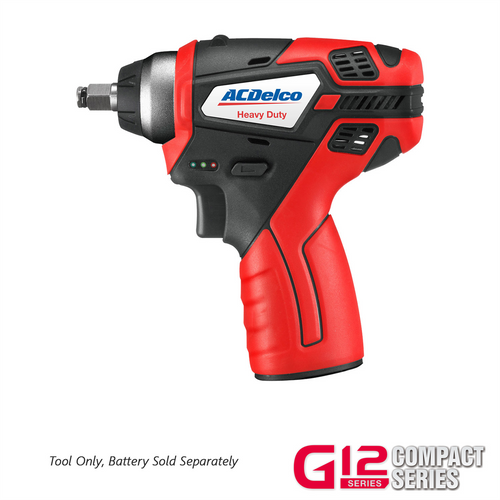 ACDelco ACDelco G12 Series 12V Cordless Li-ion 3/8" 90 ft-lbs. Impact Wrench - Bare Tool Only