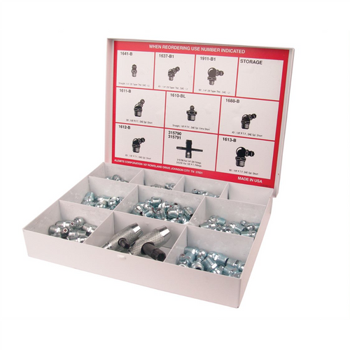 Alemite 134 Piece All-Purpose Fitting Assortment