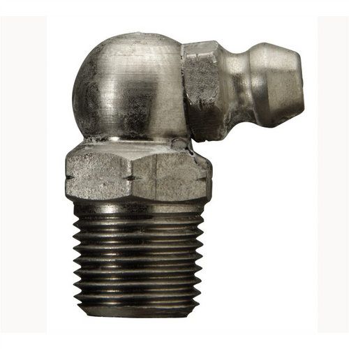Alemite Non-Corrosive Fitting, 90 Degree Angle, 1/8" PTF