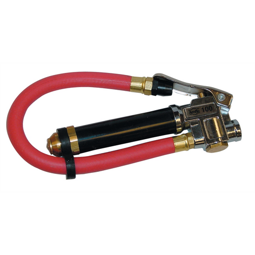Amflo Bayonet Style Inflator Gauge with Straight-On Tapered Chuck Amflo Bayonet Style Inflator Gauge with Straight-On Tapered Chuck