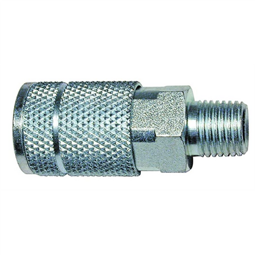 Amflo 1/4 " Coupler 1/4" Male Threads Automotive T Style- Pack of 10