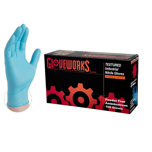 Gloveworks Nitrile Powder Free Gloves M Gloveworks Nitrile Powder Free Gloves M