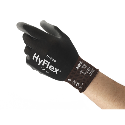Ansell GLOVE HYFLEX 11-600 CUT RESIST SZ 6 12PK