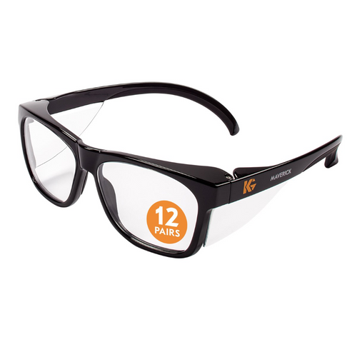 Ansell KLNGD V30 Eyewr Maverick Blk Clear AF Ansell KLNGD V30 Eyewr Maverick Blk Clear AF