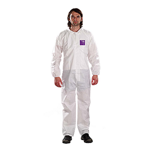 Ansell ALPHATEC 681500 SERGED COLLARED COVERALL SIZE 2XL