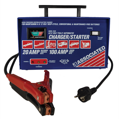 Associated 9520 6/12V 20 Amp Battery Charger (Automatic 230V 50/60Hz International) Associated 9520 6/12V 20 Amp Battery Charger (Automatic 230V 50/60Hz International)