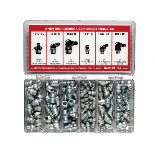 Alemite 96 Piece Vehicle Fitting Assortment