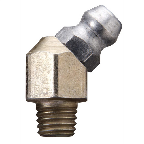 Alemite Thread Forming Fitting, 45 Degrees